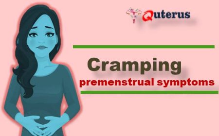 What are the changes in Cramping in premenstrual symptoms?